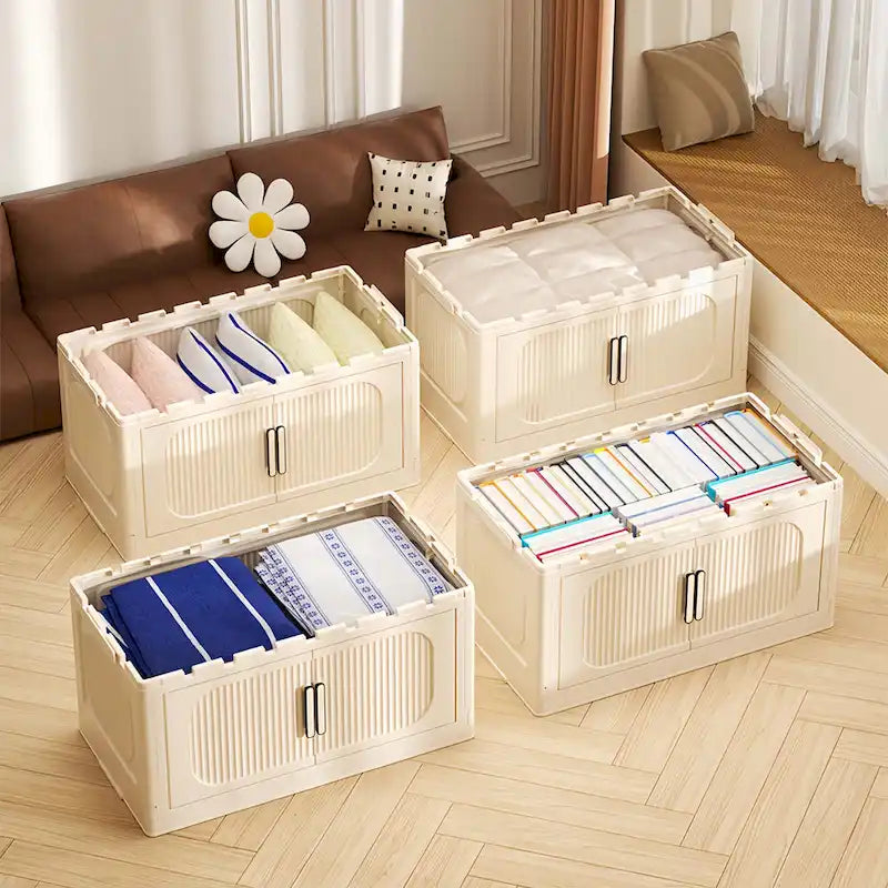 19.69 Side Wide Folding Storage Cabinet