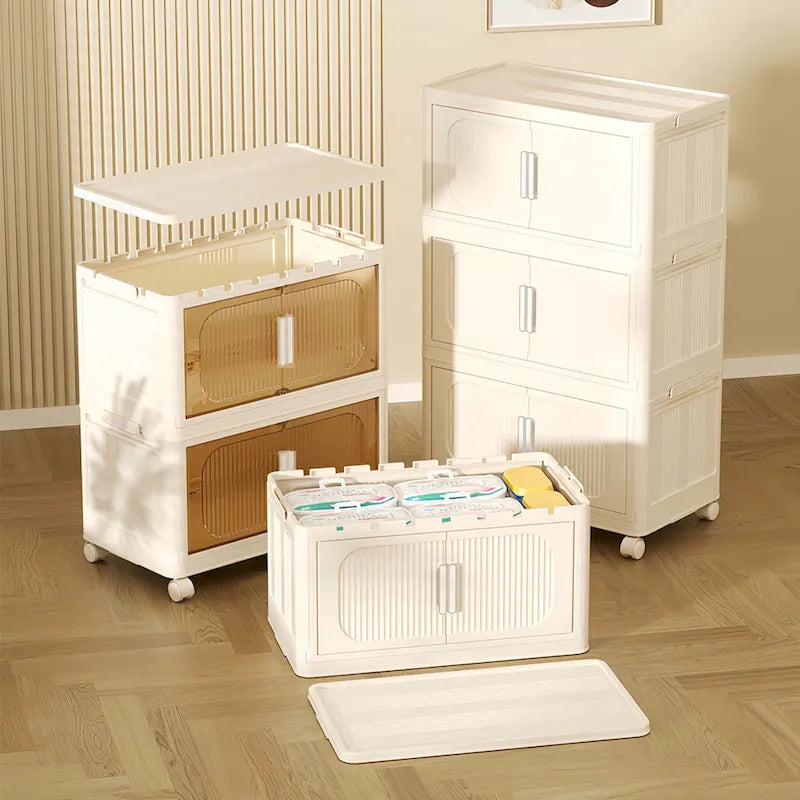 Mueble de almacenamiento plegable lateral ancho de 19.69