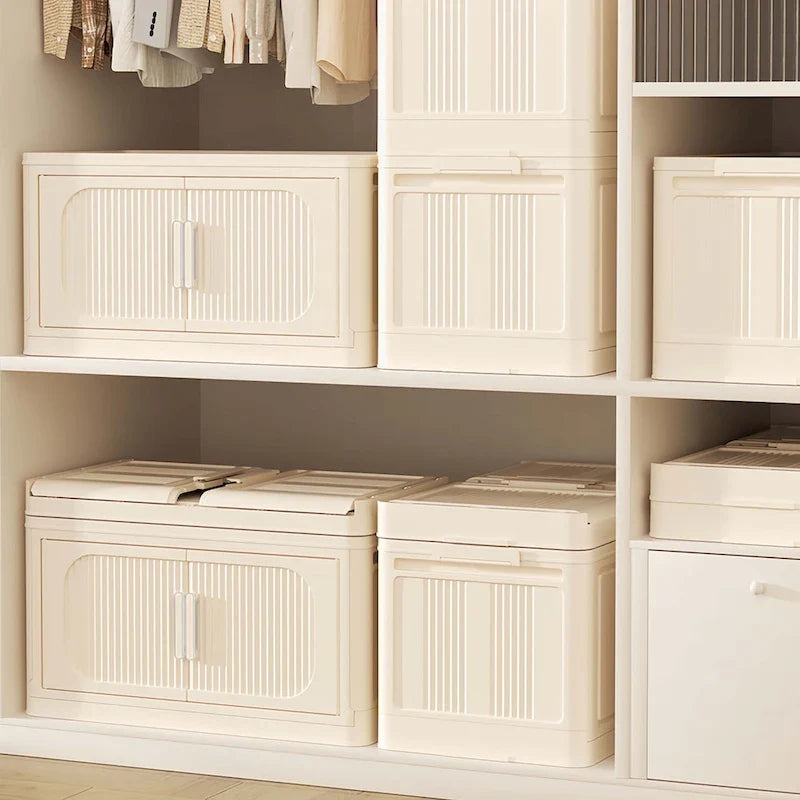 Mueble de almacenamiento plegable lateral ancho de 19.69