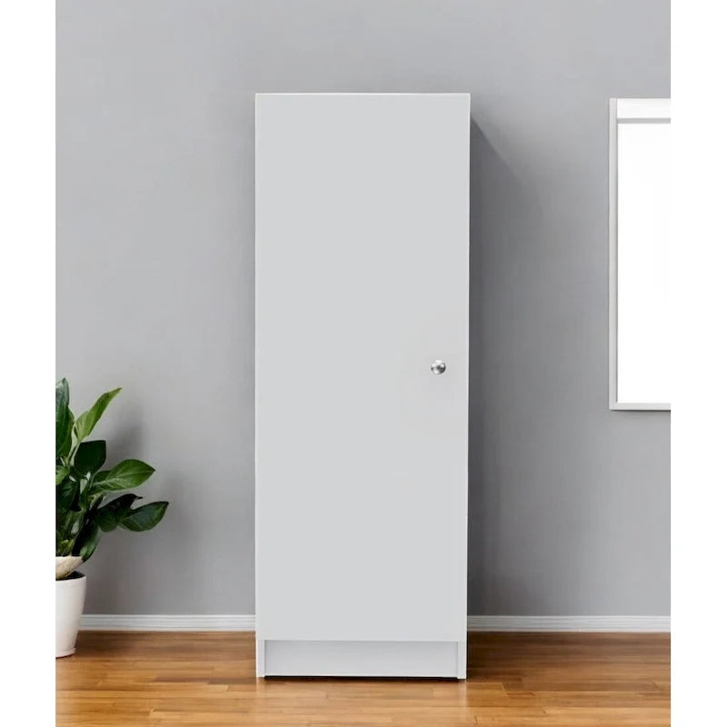 Garde-manger ou armoire de rangement en bois blanc de 47 pouces