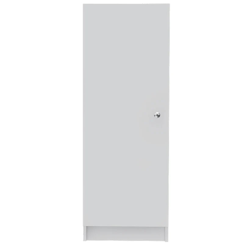 47 White Wood Pantry Or Storage Closet
