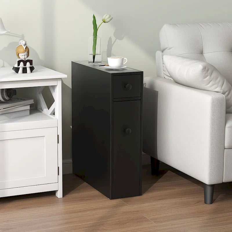 Slim Floor-standing Bathroom Storage Cabinet