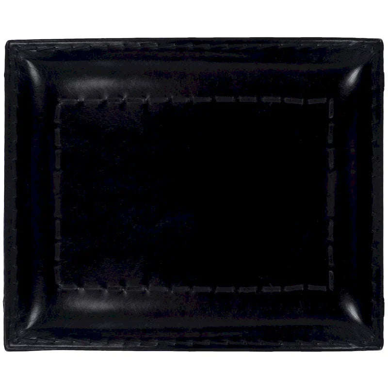 Tabourets d’appoint pliants en cuir, repose-pieds banc avec cadre métallique en X, pouf décoratif pour salon