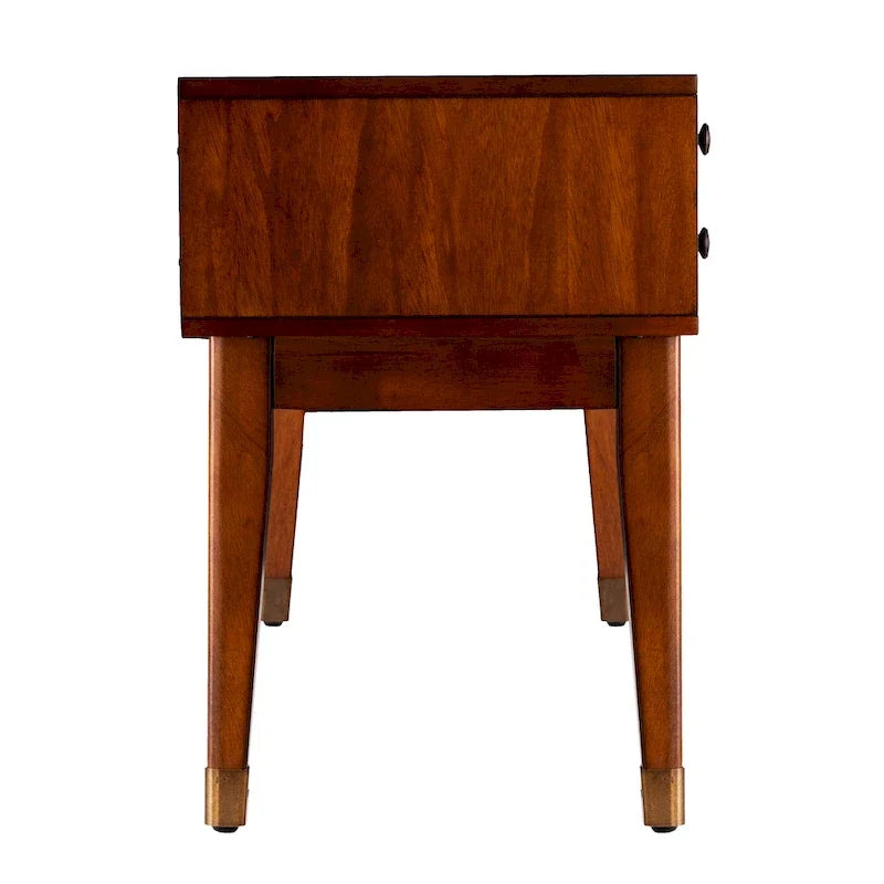 Midcentury Modern Upholstered Storage Bench