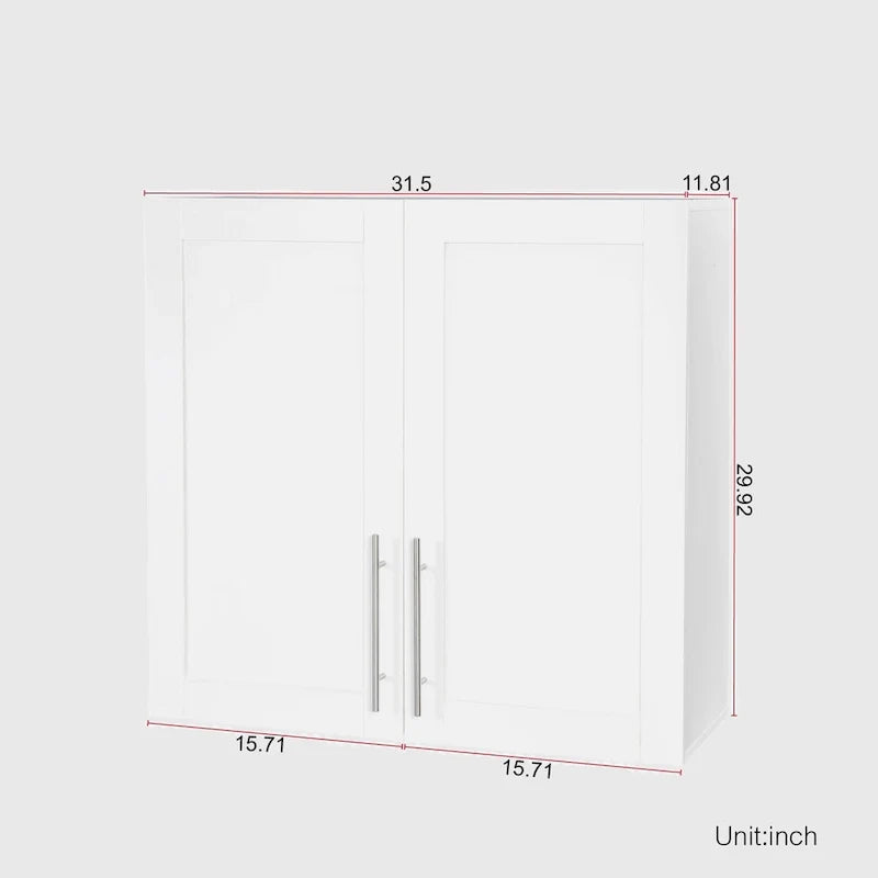 Stackable Wall Mounted Storage Cabinet