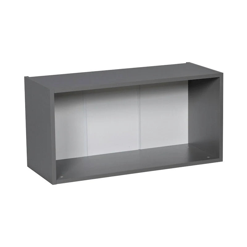 24 x 18 Wall Cabinet-Double Door-Grey