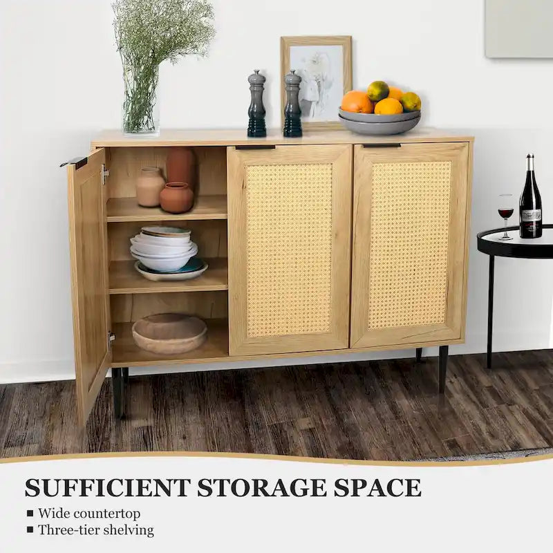 Élégant meuble de rangement de cuisine de 47.24  de largeur