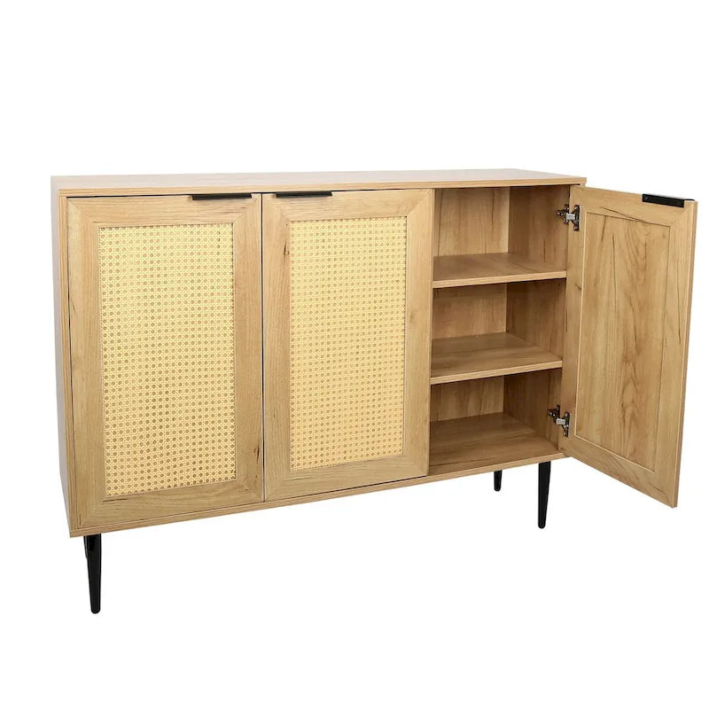 Élégant meuble de rangement de cuisine de 47.24  de largeur