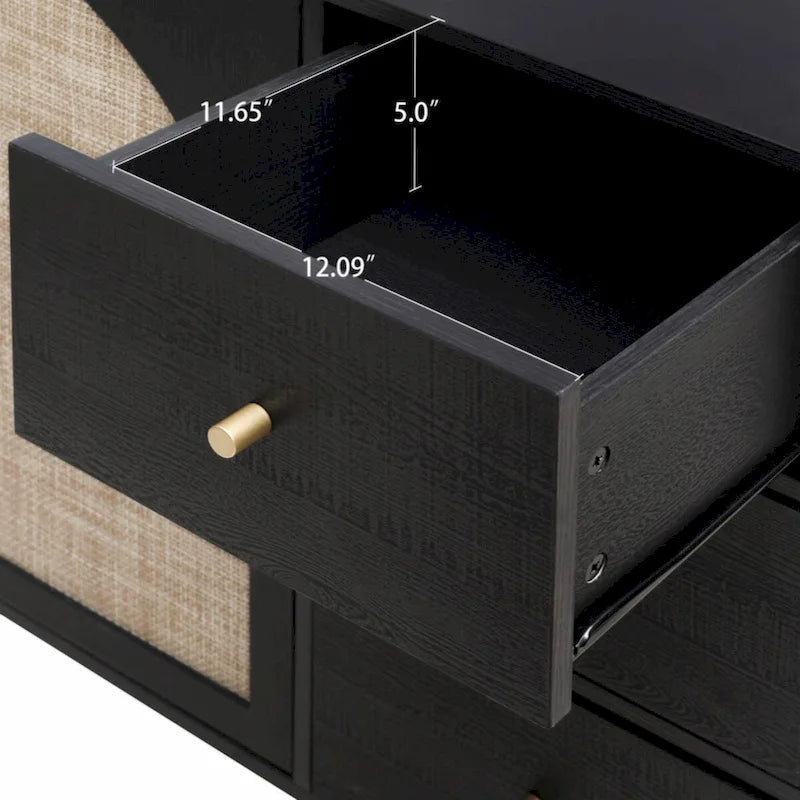Armario de 2 puertas y 3 cajones, ideal para dormitorio o sala de estar
