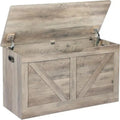 Farmhouse Storage Chest with Lift Top, Wooden Storage Trunk, Toy & Blanket Organizer