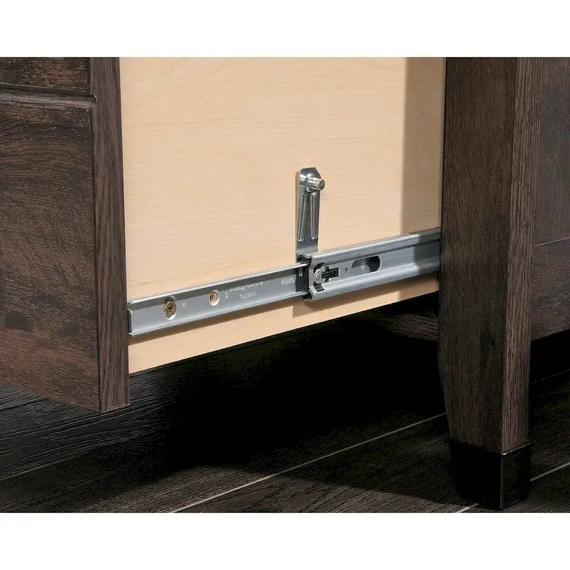 Rustic 4 Drawer Dresser, Wood Chest of Drawers, Lateral File Storage Cabinet