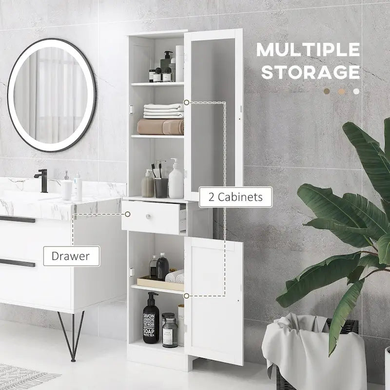 Meuble de rangement pour salle de bains, meuble haut de salle de bains