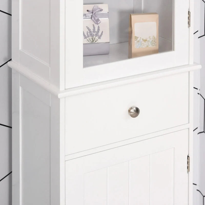 Armario de almacenamiento para baño, armario alto para baño