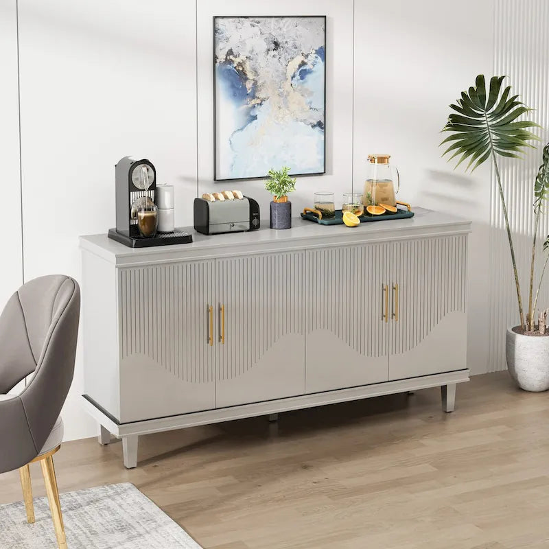 Grand meuble à 4 portes pour salon