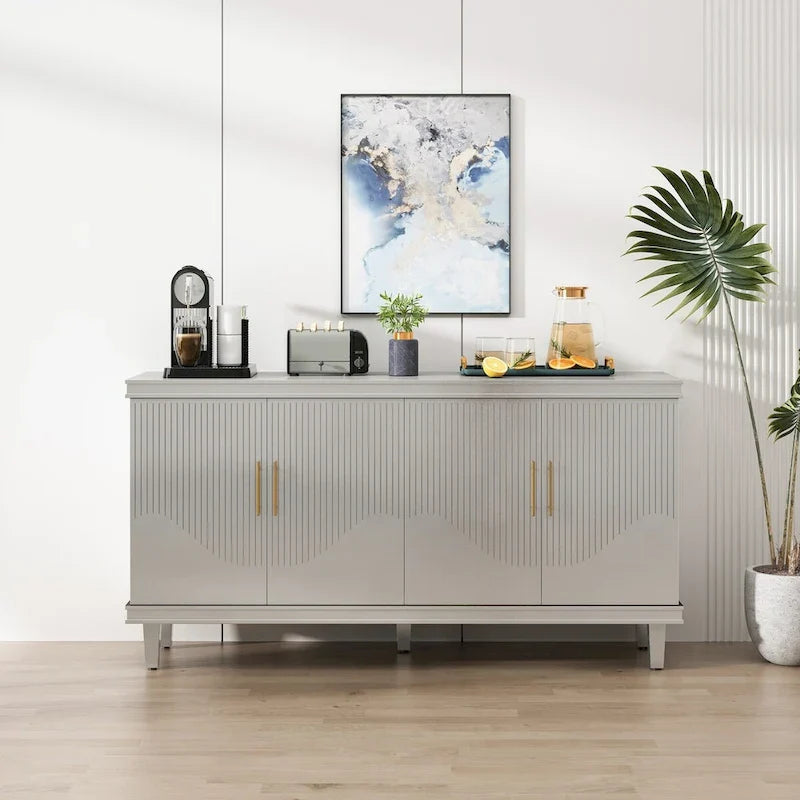 Grand meuble à 4 portes pour salon
